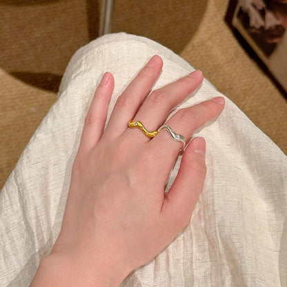 Rhinestone Ring Set Open /