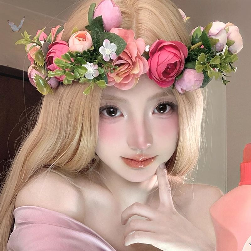 Floral Wreath Headpiece