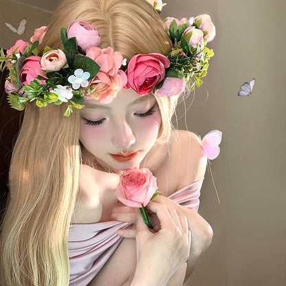 Floral Wreath Headpiece