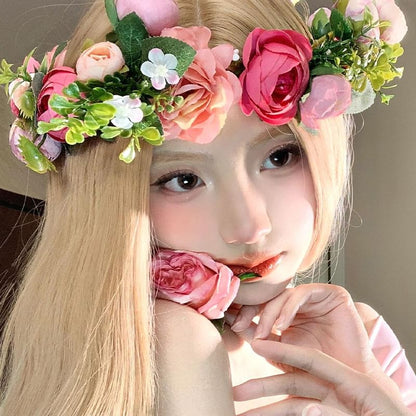 Floral Wreath Headpiece