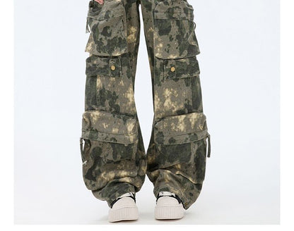 [XL] Mid Rise Camouflage Baggy Cargo Pants (Various Designs)