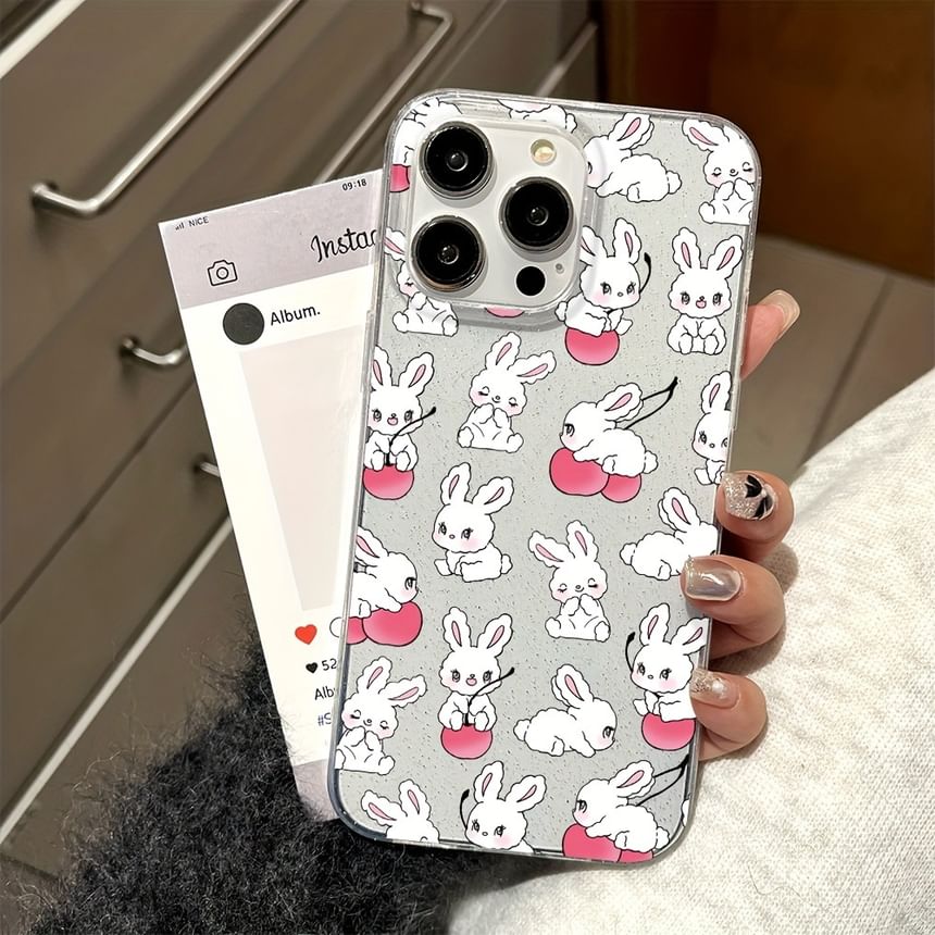 Rabbit Case Print Phone