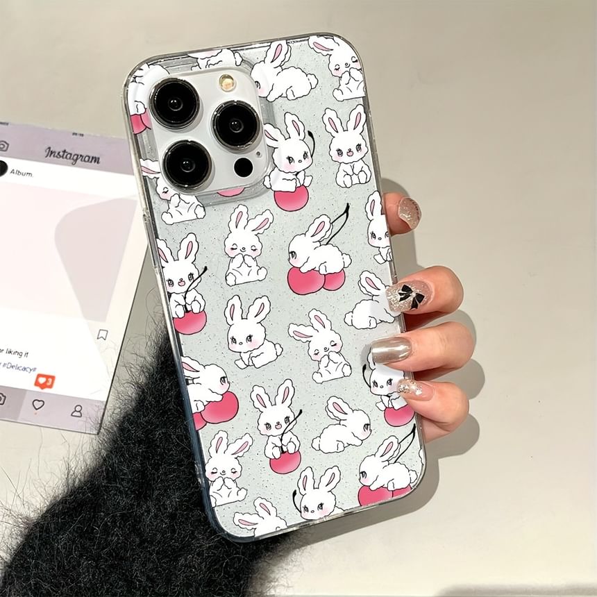 Rabbit Case Print Phone