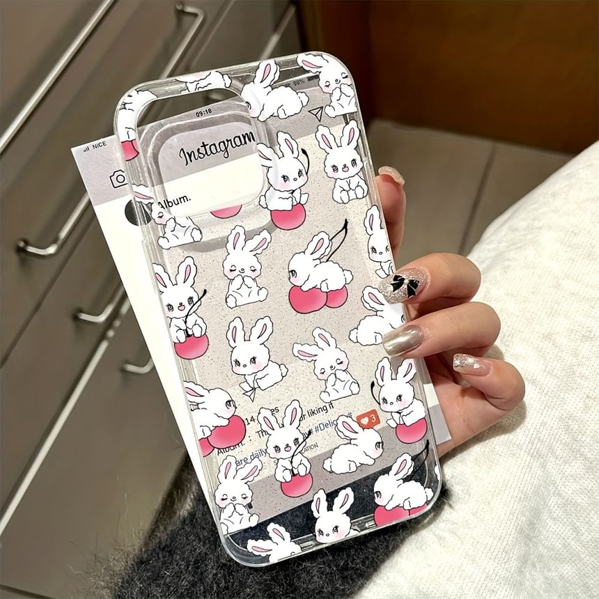 Rabbit Case Print Phone