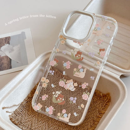 Case Cat Print Phone