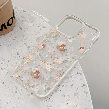 Case Cat Print Phone