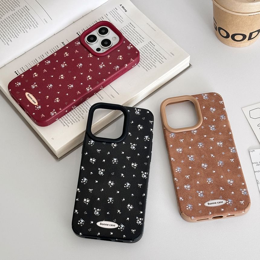 Case Phone Floral Print
