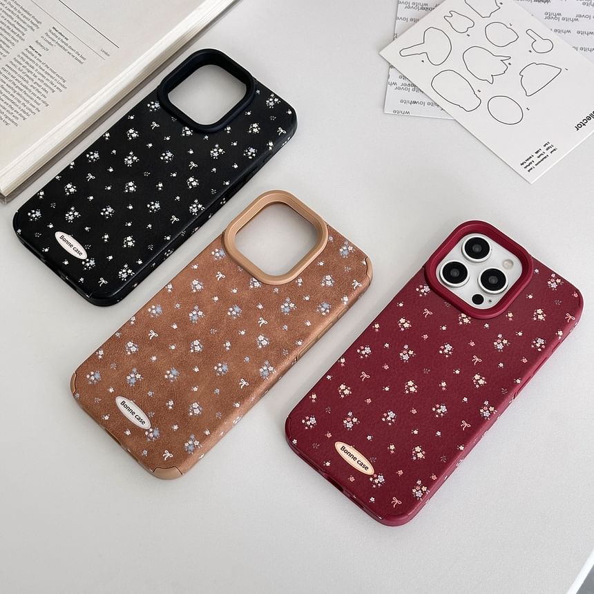 Case Phone Floral Print