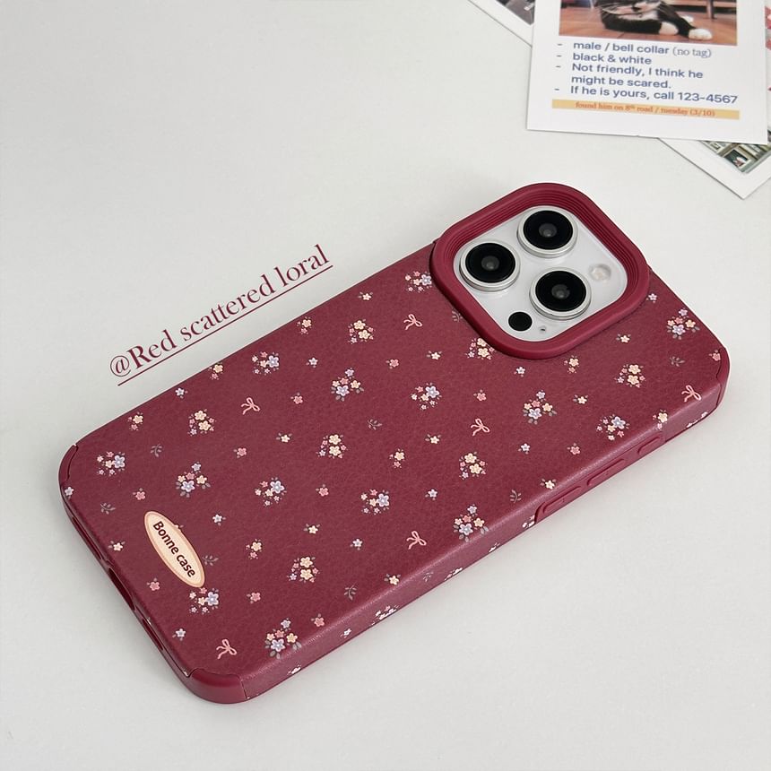 Case Phone Floral Print