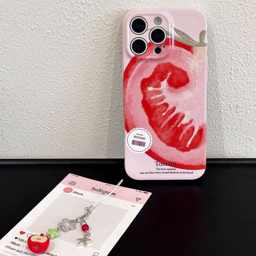 Case Phone Print Tomato