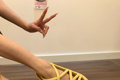 Platform Strappy Slingback Sandals