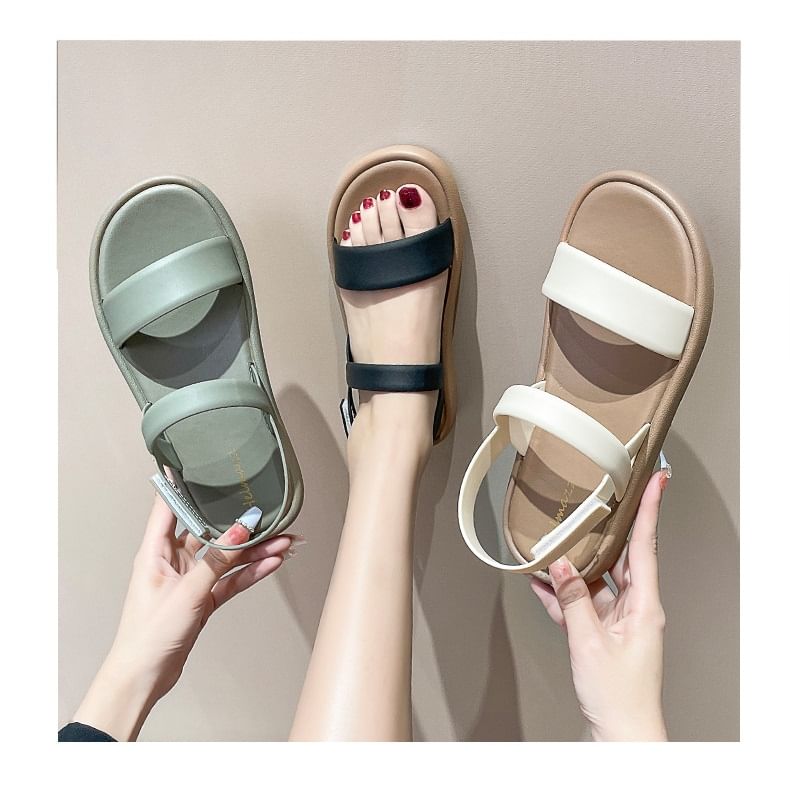 Platform Slingback Sandals