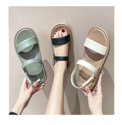 Platform Slingback Sandals