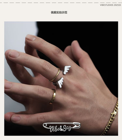Unisex Glossy Ring (Various designs)