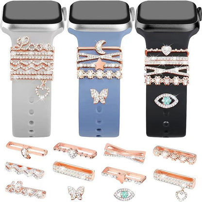 Watch Designs) Band (Various Charm Rhinestone for Apple