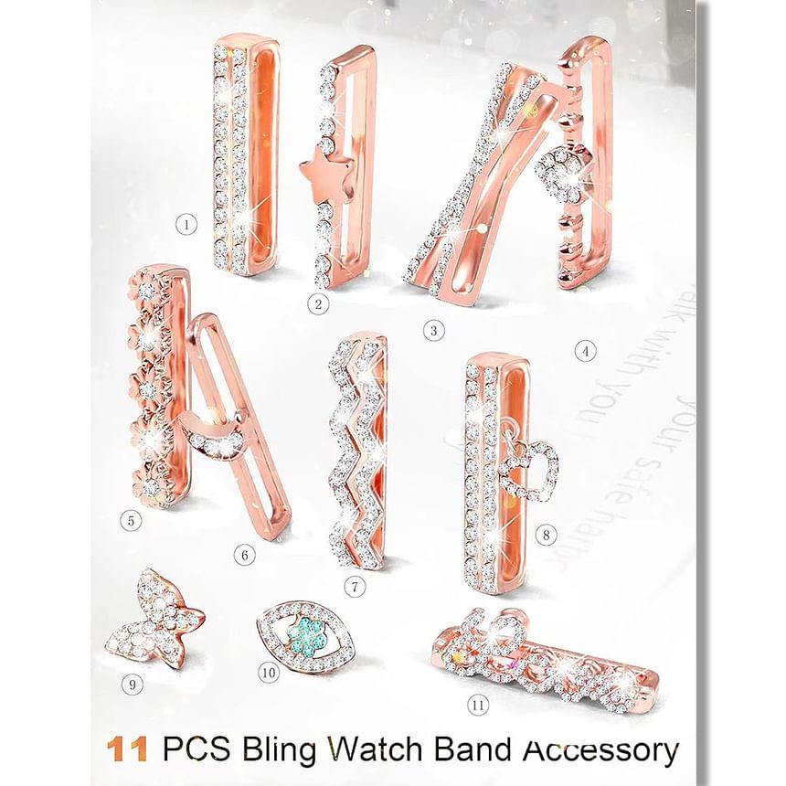Watch Designs) Band (Various Charm Rhinestone for Apple