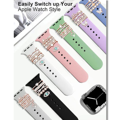 Watch Designs) Band (Various Charm Rhinestone for Apple