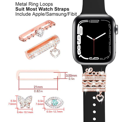 Watch Designs) Band (Various Charm Rhinestone for Apple
