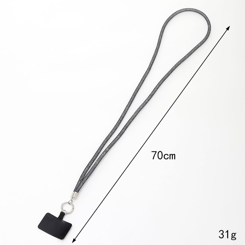 with Phone Glitter Lanyard Pad