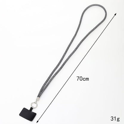 with Phone Glitter Lanyard Pad