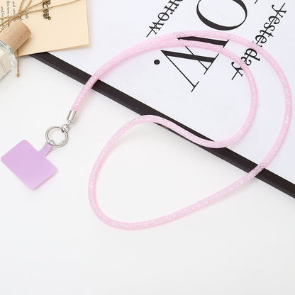 with Phone Glitter Lanyard Pad