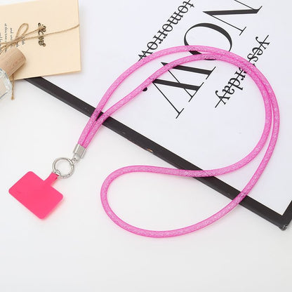 with Phone Glitter Lanyard Pad