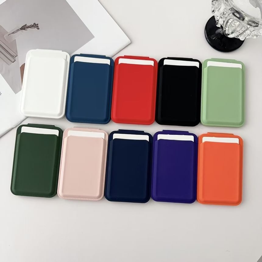 Card (Compatible with Mirror MagSafe) Portable Holder Magnetic