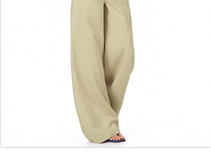 Low Waist Panel Lace Baggy Cargo Pants