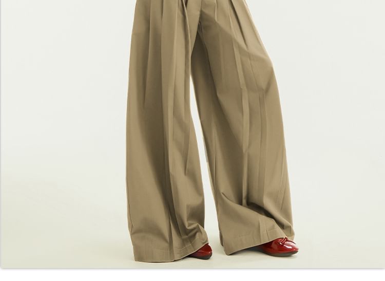 Low Rise Striped Wide Leg Cargo Pants