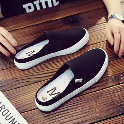 Couple Matching Plain Canvas Mules (Various Designs)