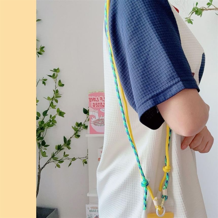 Knotted with Lanyard Pad Phone