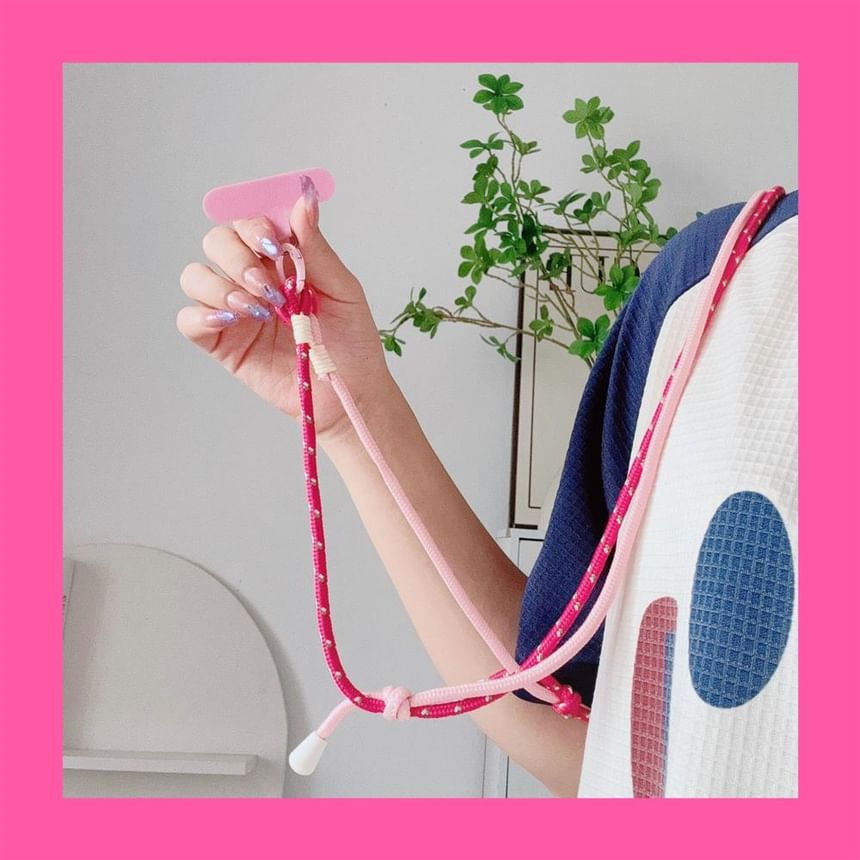Knotted with Lanyard Pad Phone