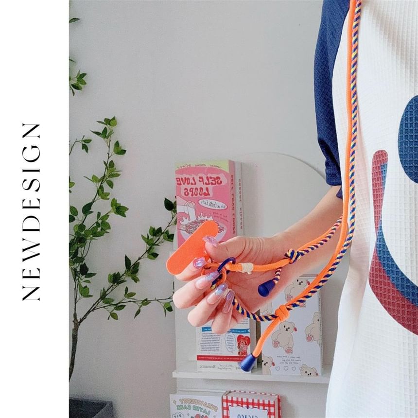 Knotted with Lanyard Pad Phone