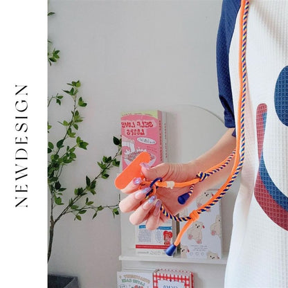 Knotted with Lanyard Pad Phone