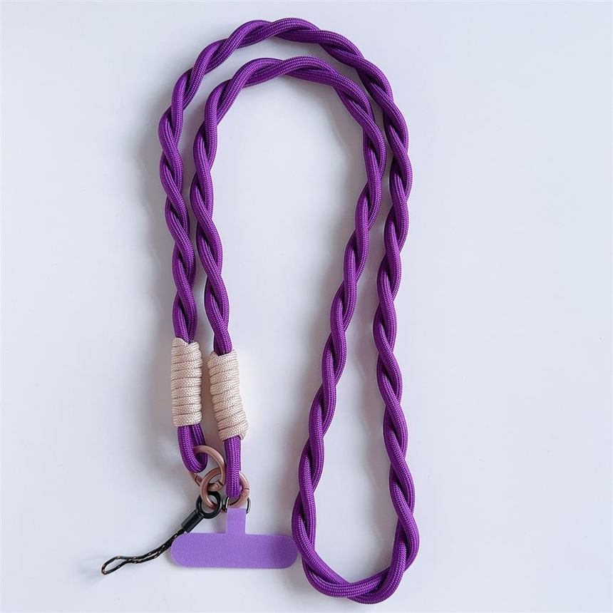 Helical Strap Phone Pad with Lanyard
