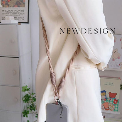 Helical Strap Phone Pad with Lanyard
