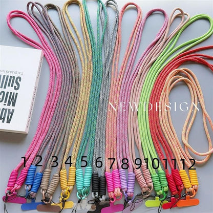 Plain Strap Phone Pad Lanyard with