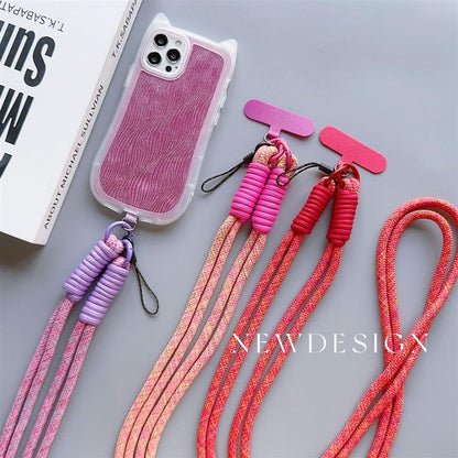 Plain Strap Phone Pad Lanyard with