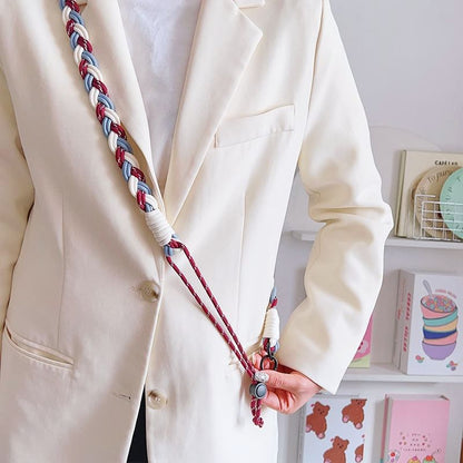 with Phone Braided Lanyard Pad