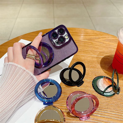 Phone Stand with Alloy Magnetic Mirror