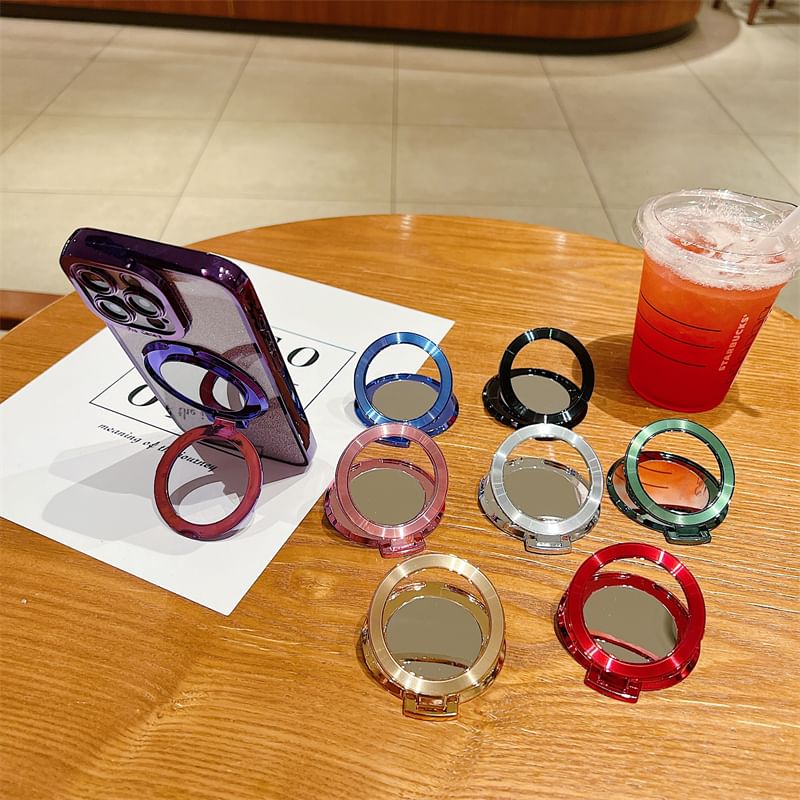Phone Stand with Alloy Magnetic Mirror