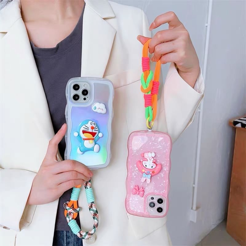 Strap Lanyard Two-Tone and with Pad Phone