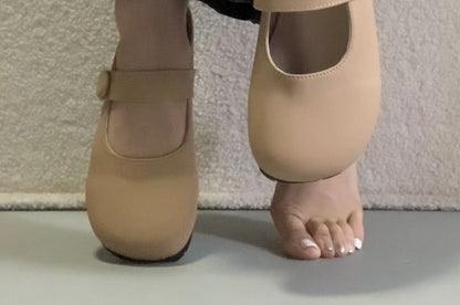 Plain Mary Jane Mules