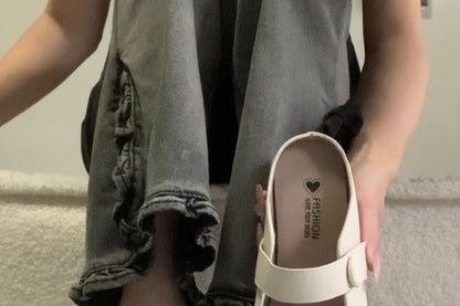 Plain Mary Jane Mules