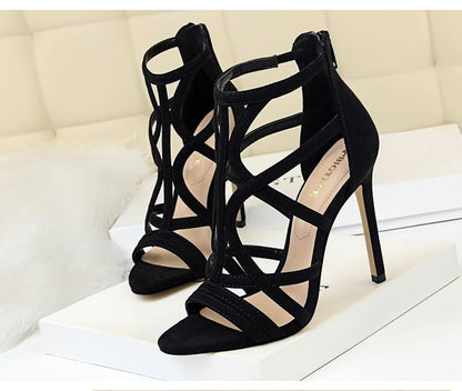 Strappy Stiletto Sandals