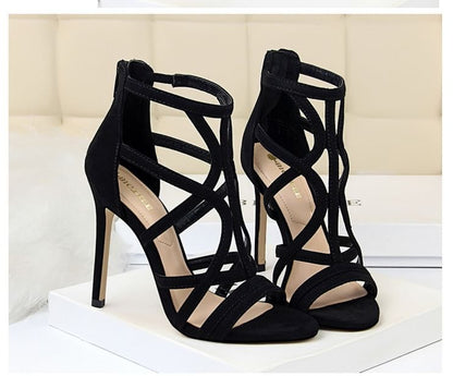 Strappy Stiletto Sandals