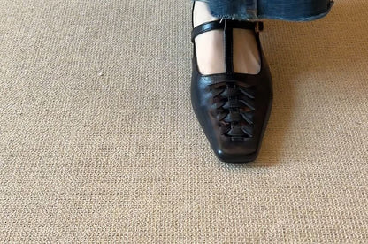 Low Heel Pointy Mules