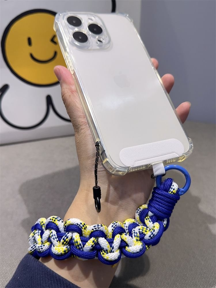 Phone Strap with Pad Lanyard Braided