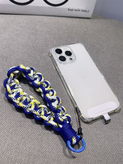 Phone Strap with Pad Lanyard Braided
