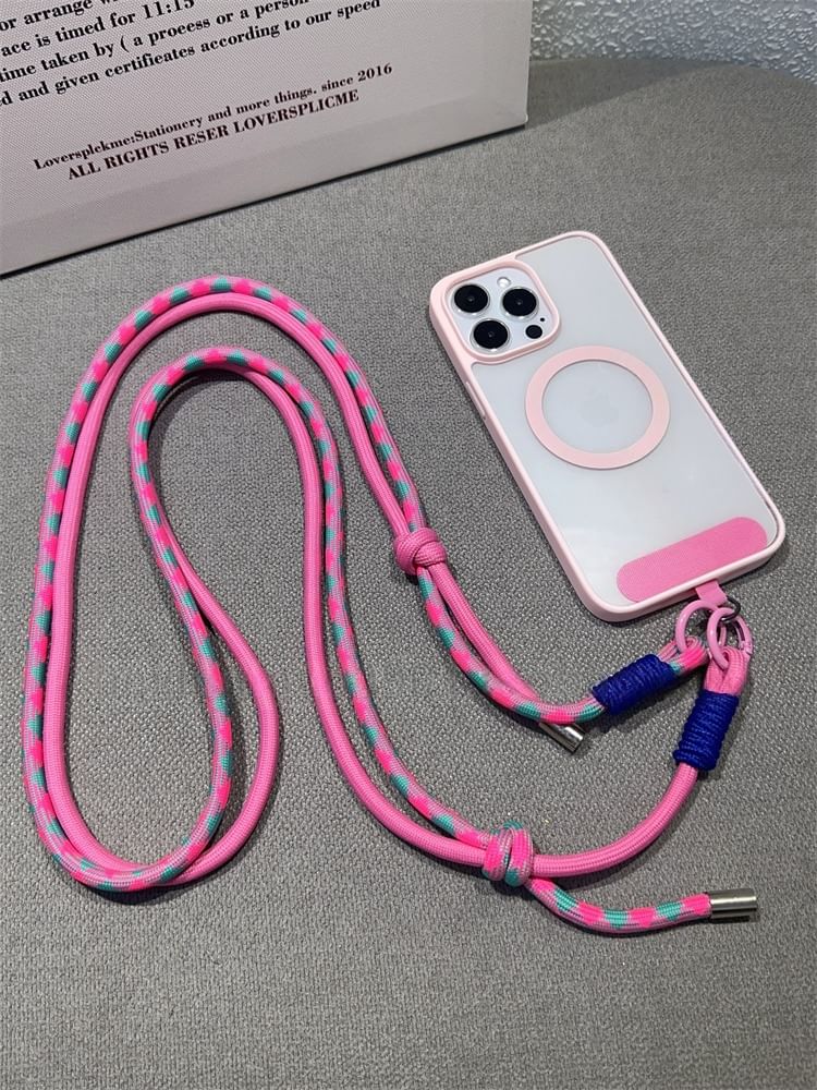 Pad with Two-Tone Lanyard Phone